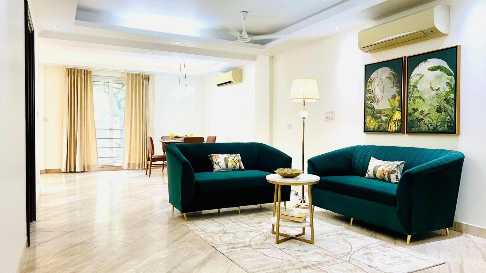 Olive Serviced Apartments - New Friends Colony New Delhi Chambre photo